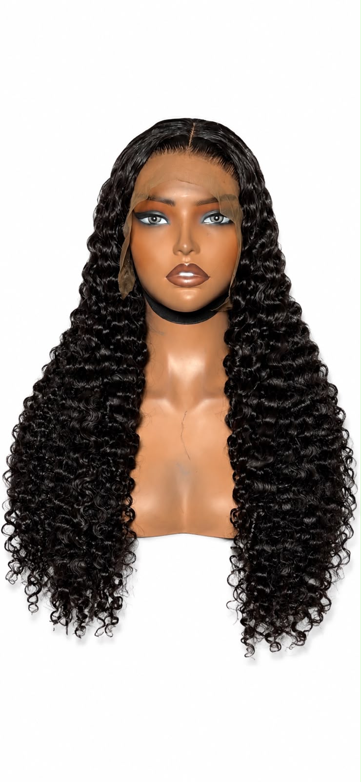 Luxury 26-Inch Deep Curly HD Lace Frontal